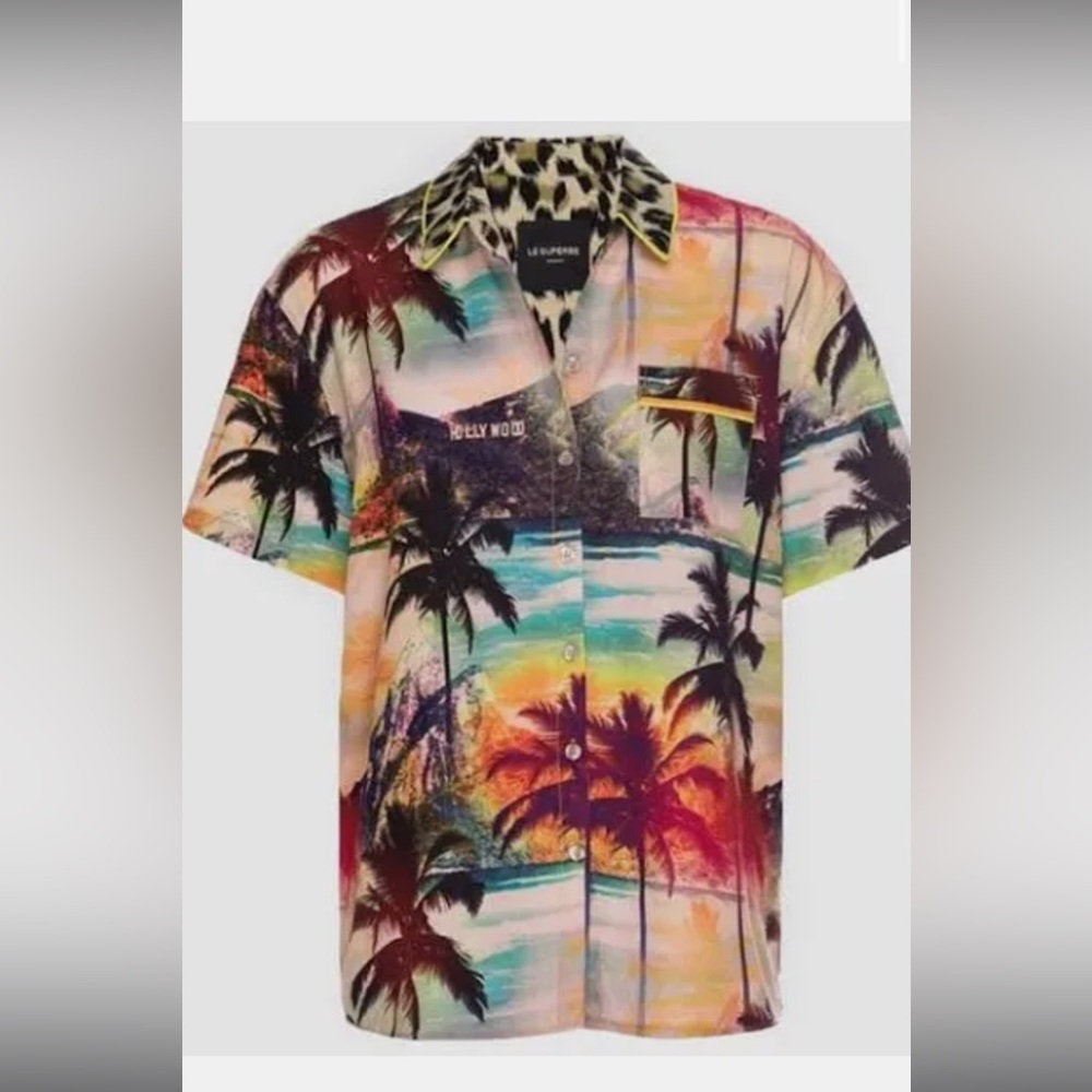 Le Superbe button down shirt.